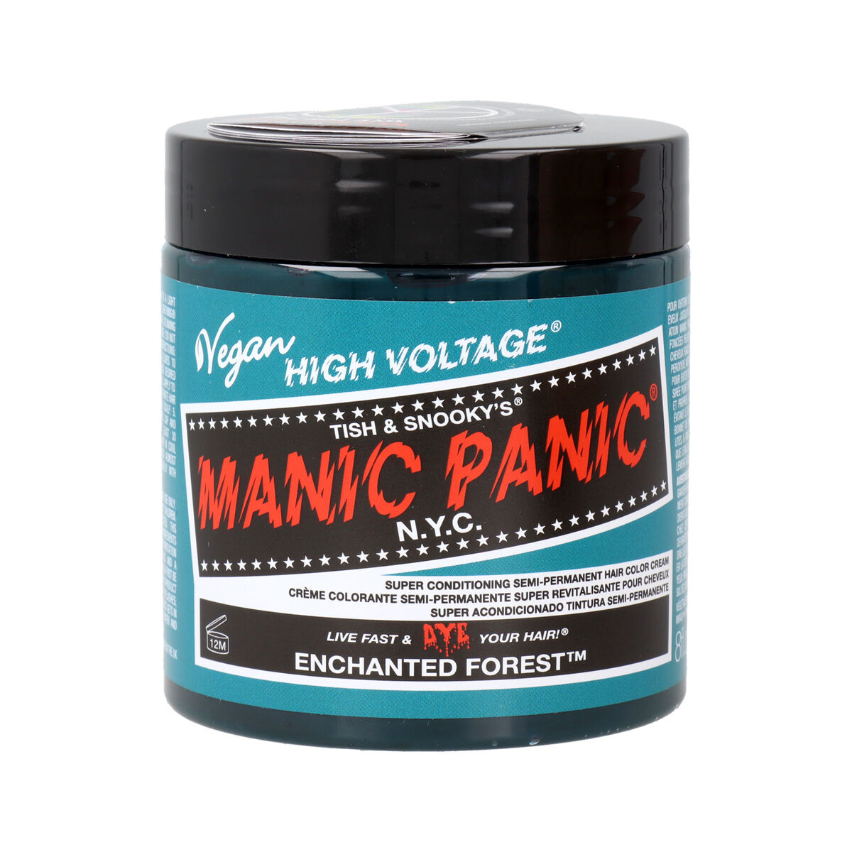 Semipermanent hårfärg Manic Panic Panic High Blå Vegan (237 ml)