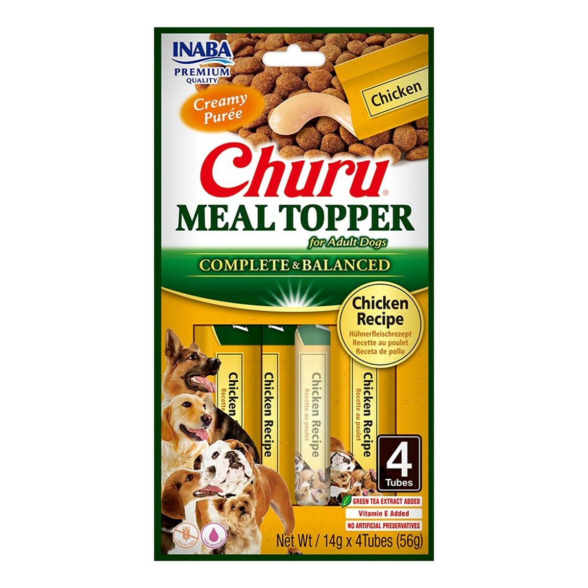 Hundgodis Inaba Churu Meal Topper Chicken Kyckling