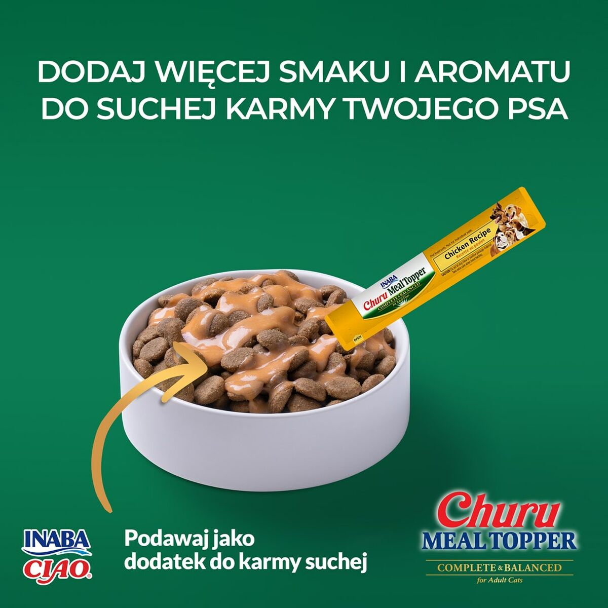 Hundgodis Inaba Churu Meal Topper Chicken Kyckling - 2