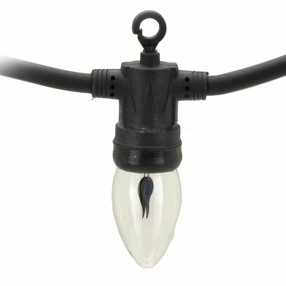 LED-krans Lifetime 5,1 m 1,5 m Svart Eldslågeeffekt - 7