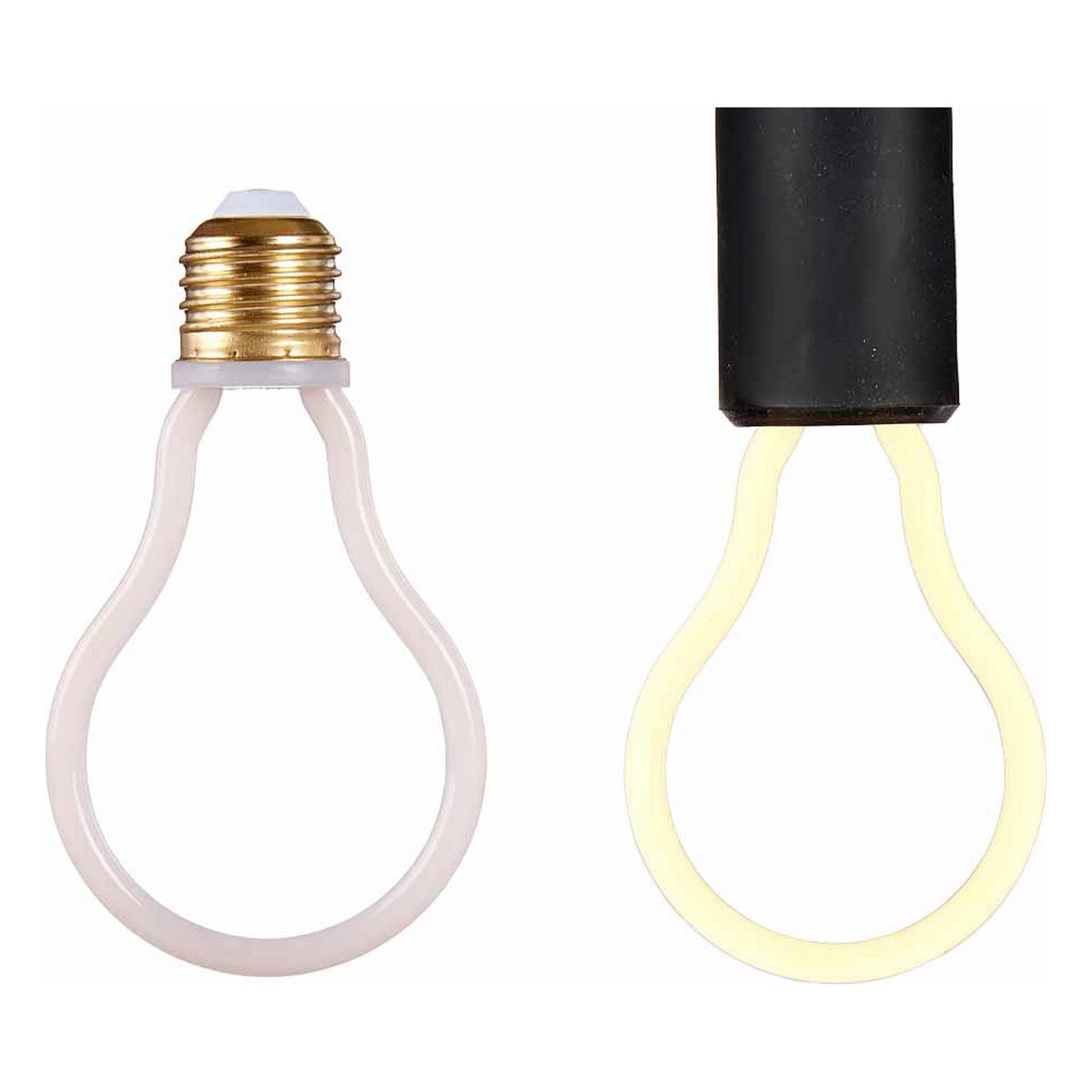LED-lampa Gift Decor Vit 3,8 W E27 360 Lm 9,5 x 13,5 x 3 cm Lampa
