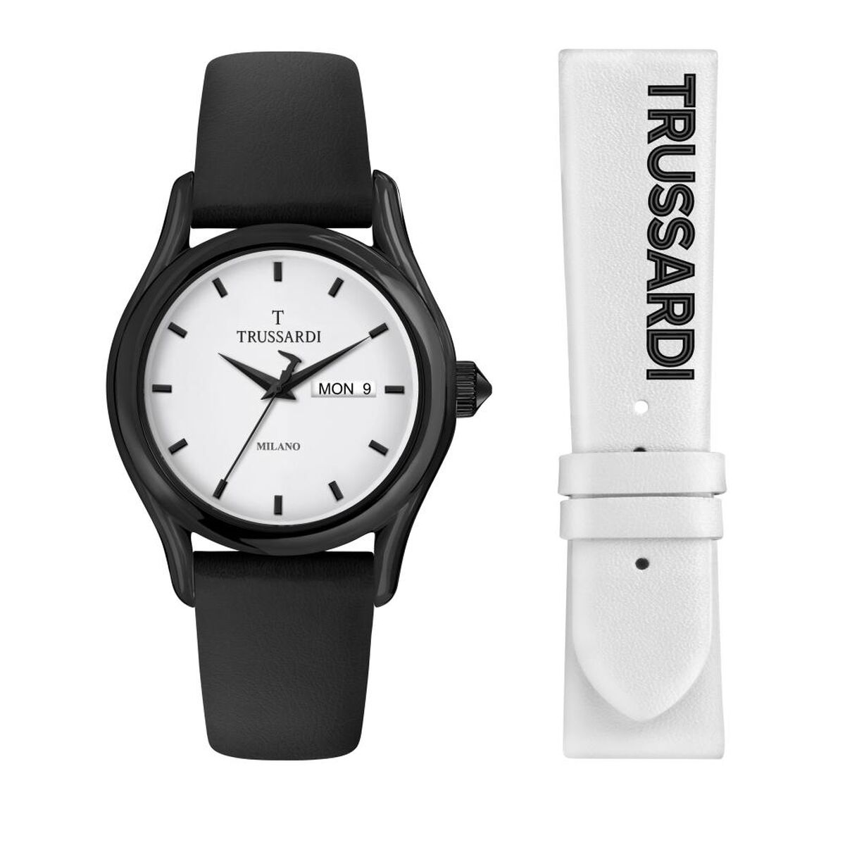 Herrklocka Trussardi R2451127012 Svart