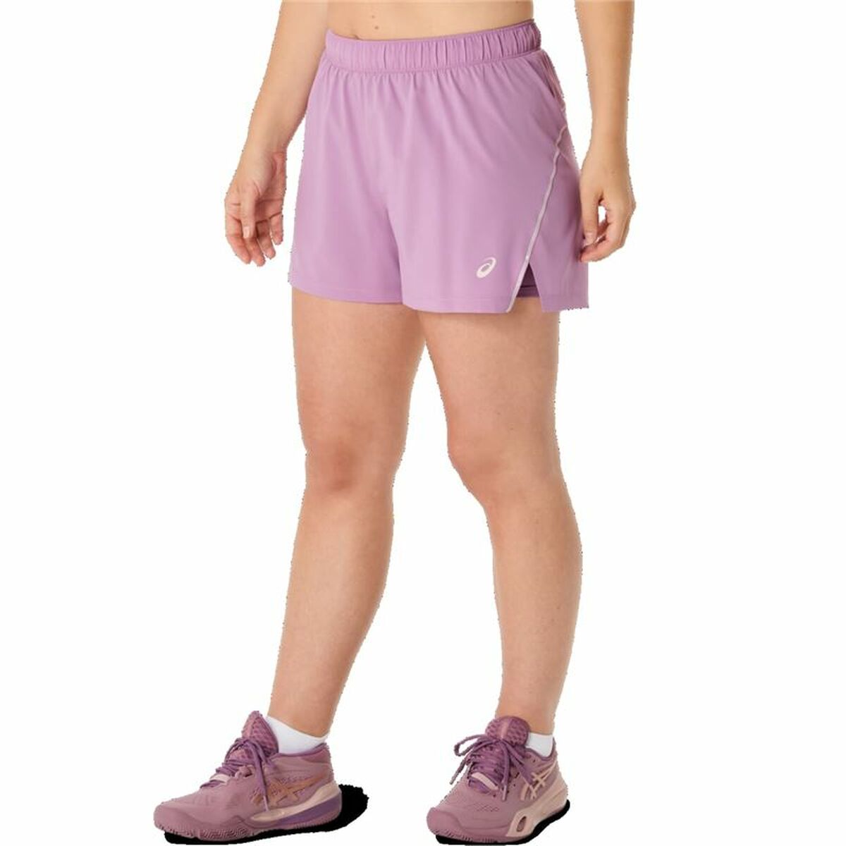 Träningsshorts Asics Padel Court 2-N-1 Short Lila - 3