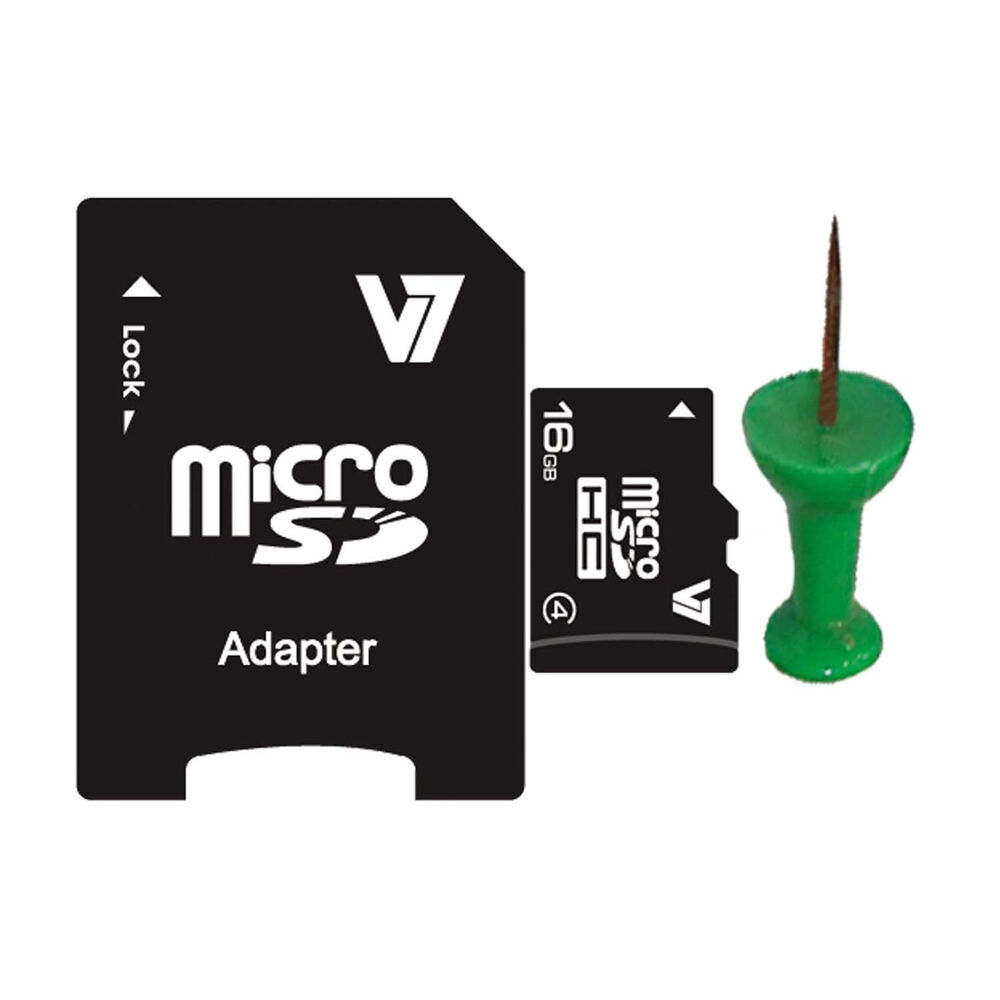 SD Minneskort V7 VASDH16GCL4R-2E 16 GB - 2