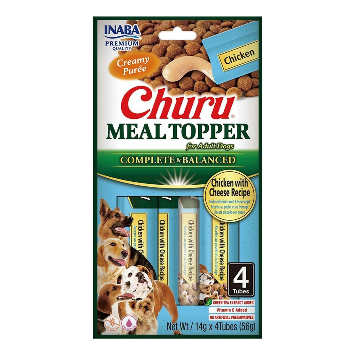 Hundgodis Inaba Churu Meal Topper Chicken with cheese Kyckling - 3