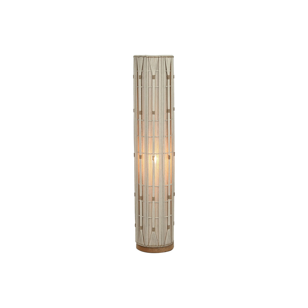 Golvlampa Home ESPRIT Brun Beige 50 W 220 V 25 x 25 x 125 cm - 3