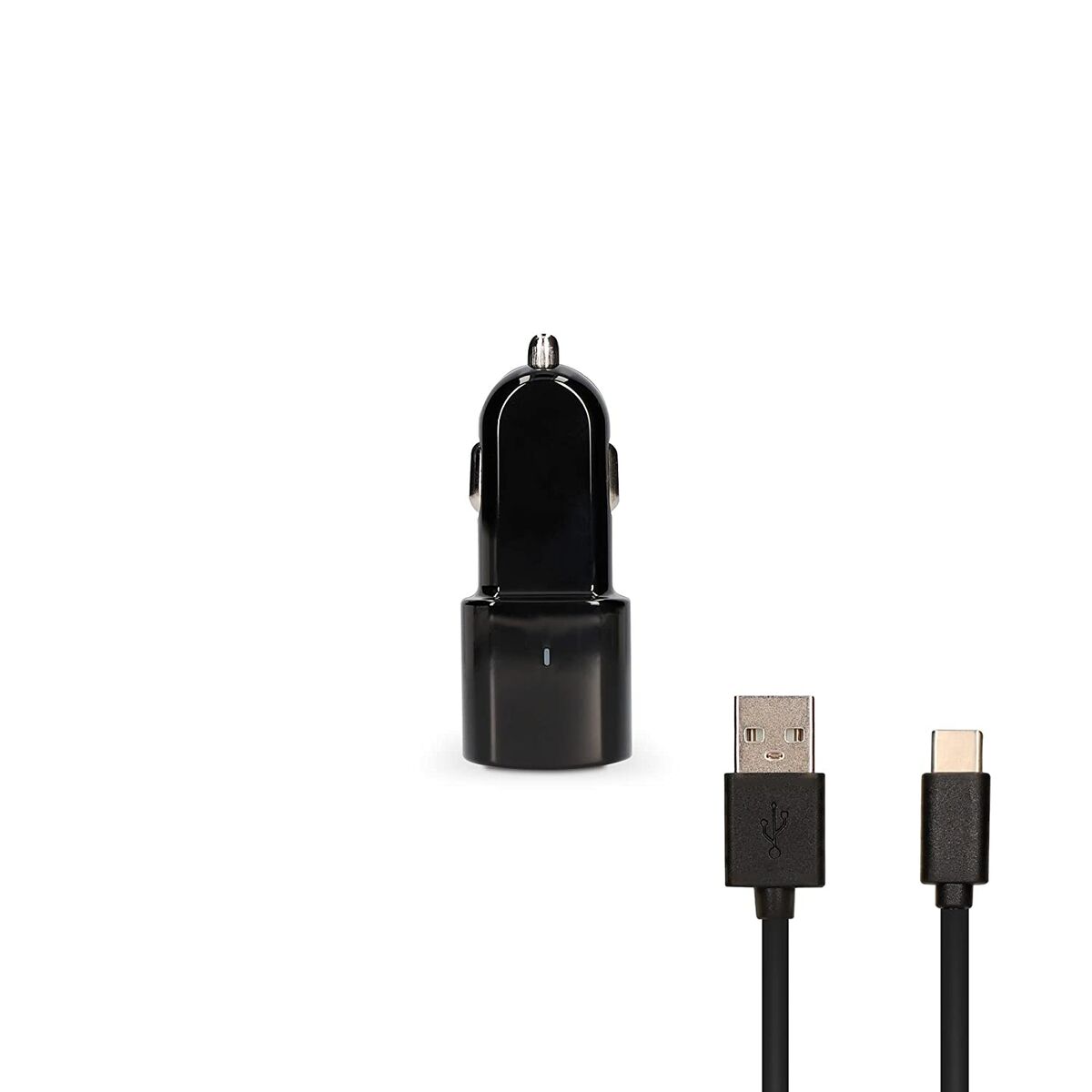 Billaddare Contact USB-C (1 m) Svart - 11