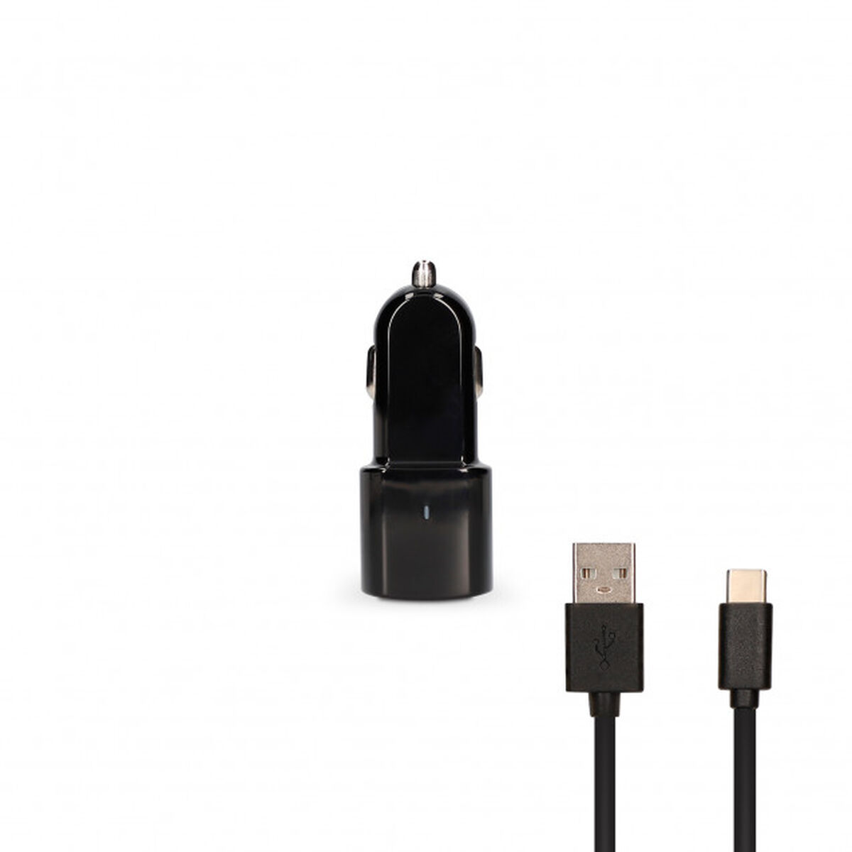 Billaddare Contact USB-C (1 m) Svart - 18