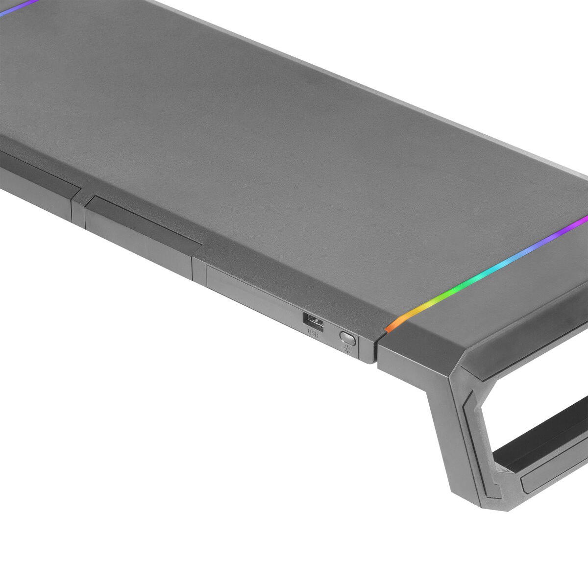 Bordfäste för Skärm Mars Gaming MGSONE Svart LED RGB (1 antal) - 5