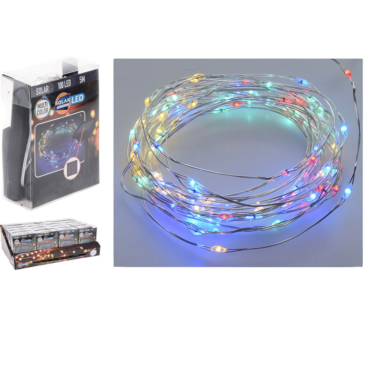 LED-krans Lifetime 7 m 2 m Multicolour Sol - 2