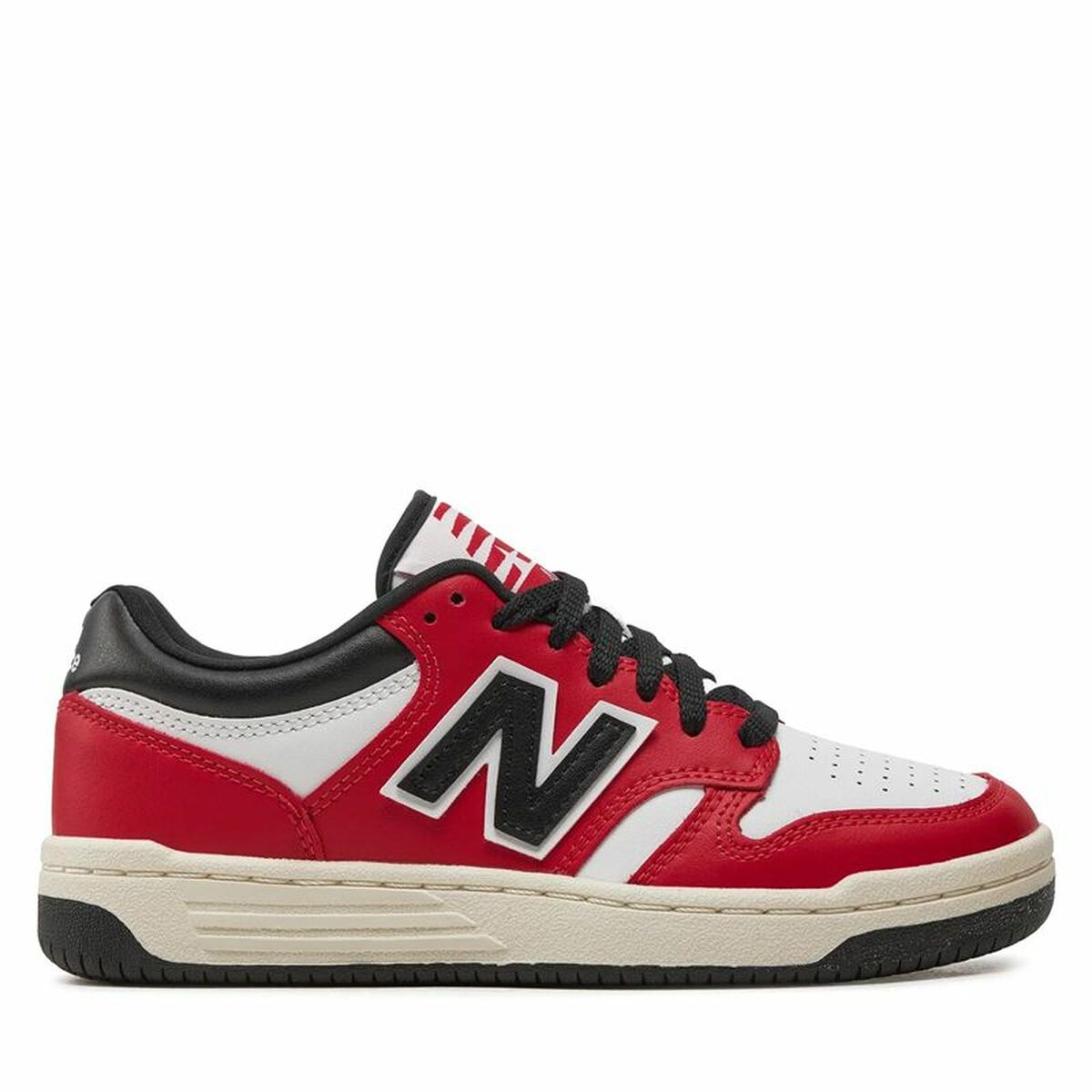 Sportskor för barn New Balance 480 Vit Röd