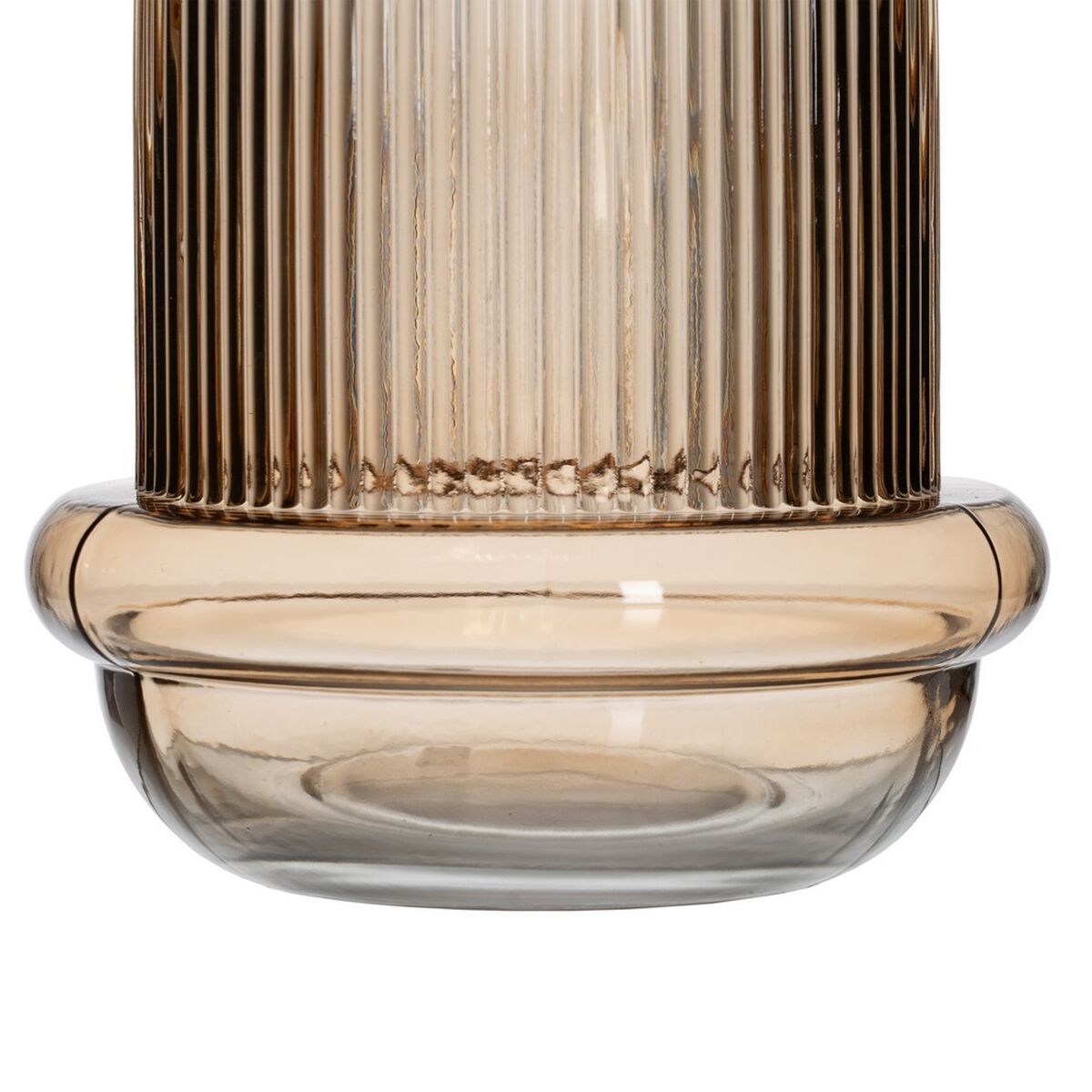 Vas Brun Glas 15 x 15 x 16 cm - 3