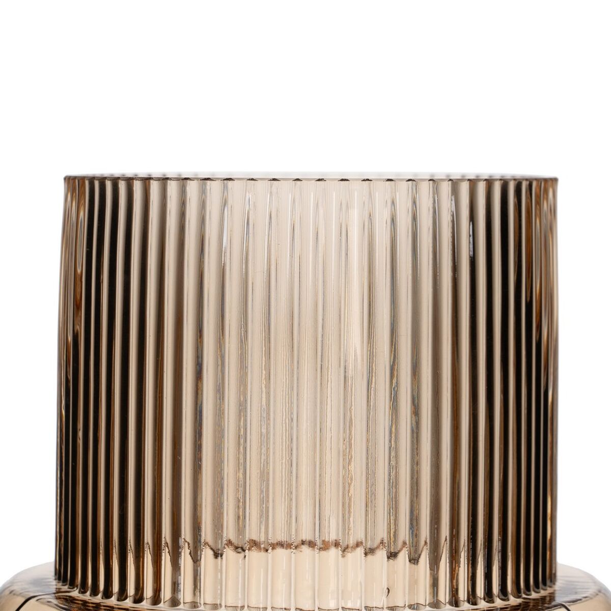 Vas Brun Glas 15 x 15 x 16 cm - 5