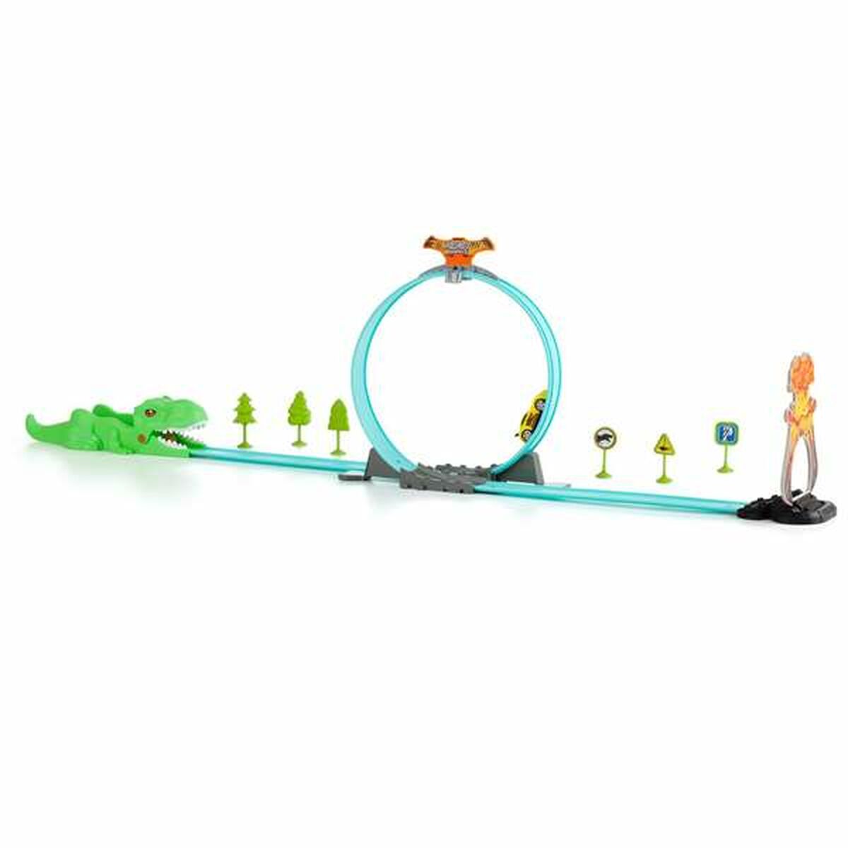 Racerbana Moltó 107 cm Dinosaurie 17 Delar - 5