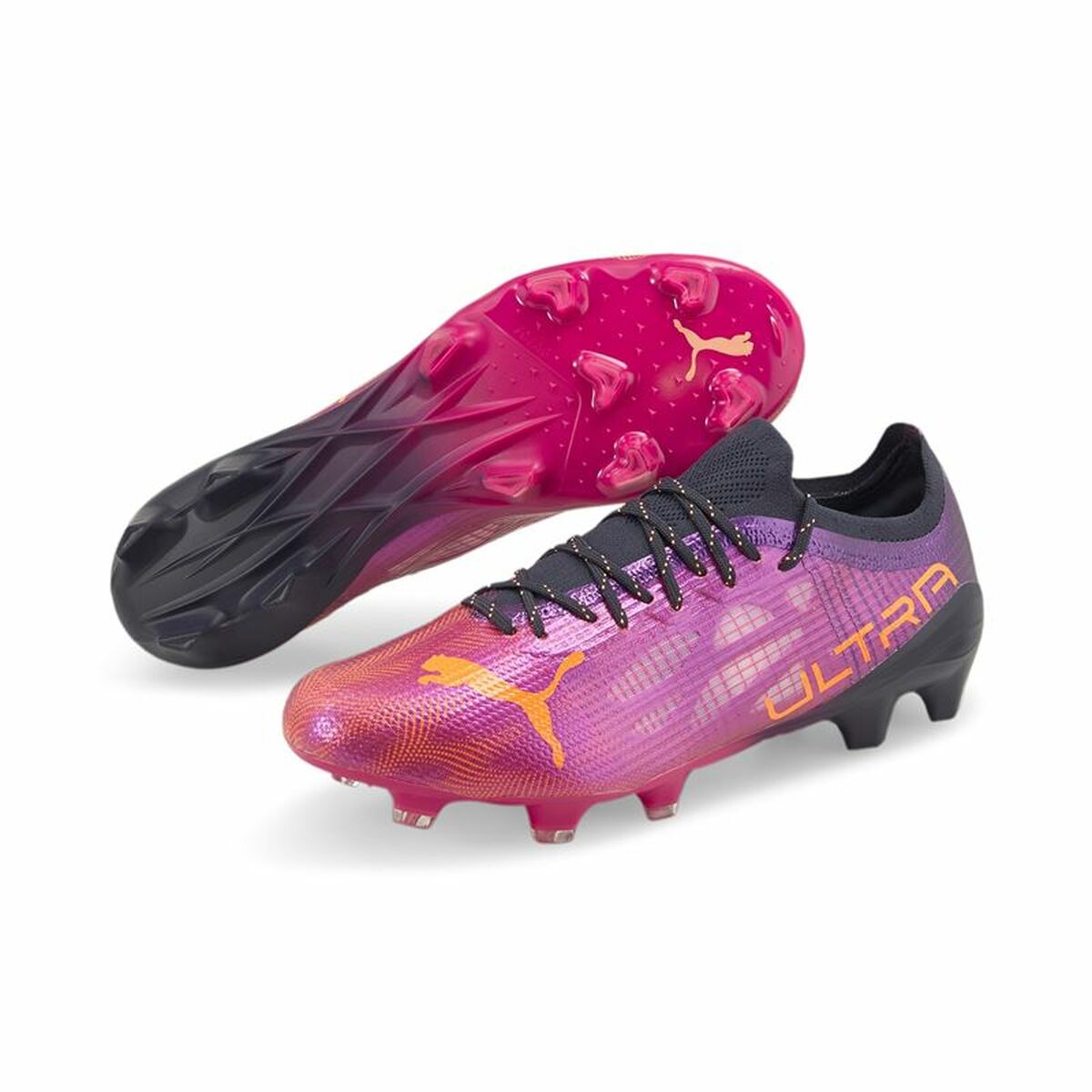 Fotbollsskor för vuxna Puma Ultra 1.4 Fg/Ag Purpur - 3