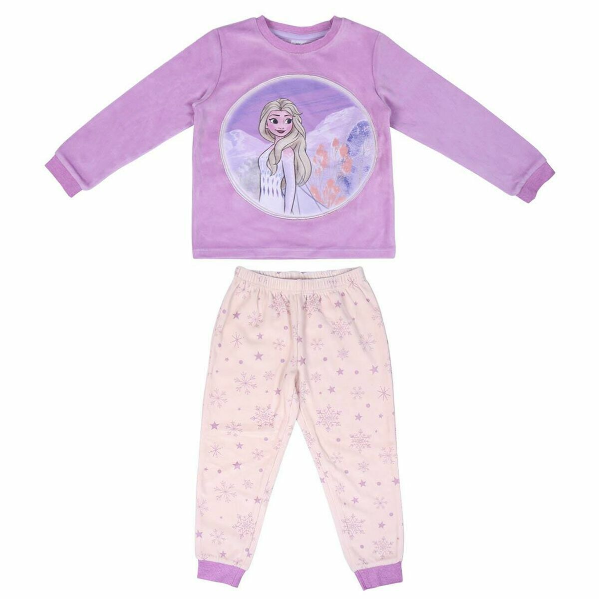 Pyjamas Barn Frozen Lila