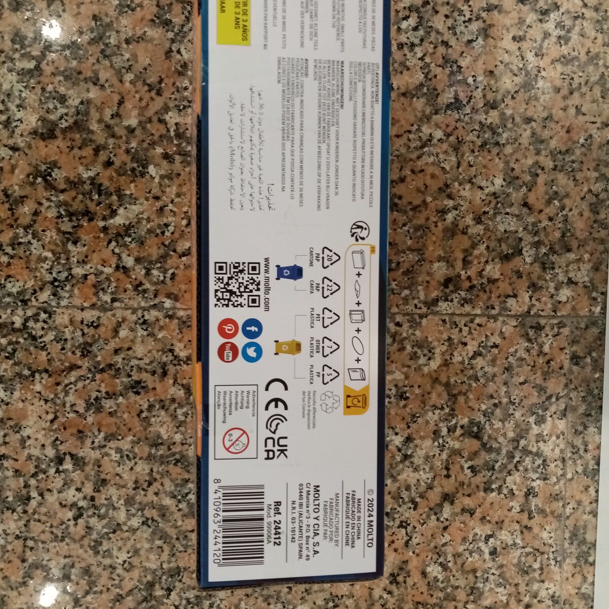 Racerbana Moltó 107 cm Haj 17 Delar - 13
