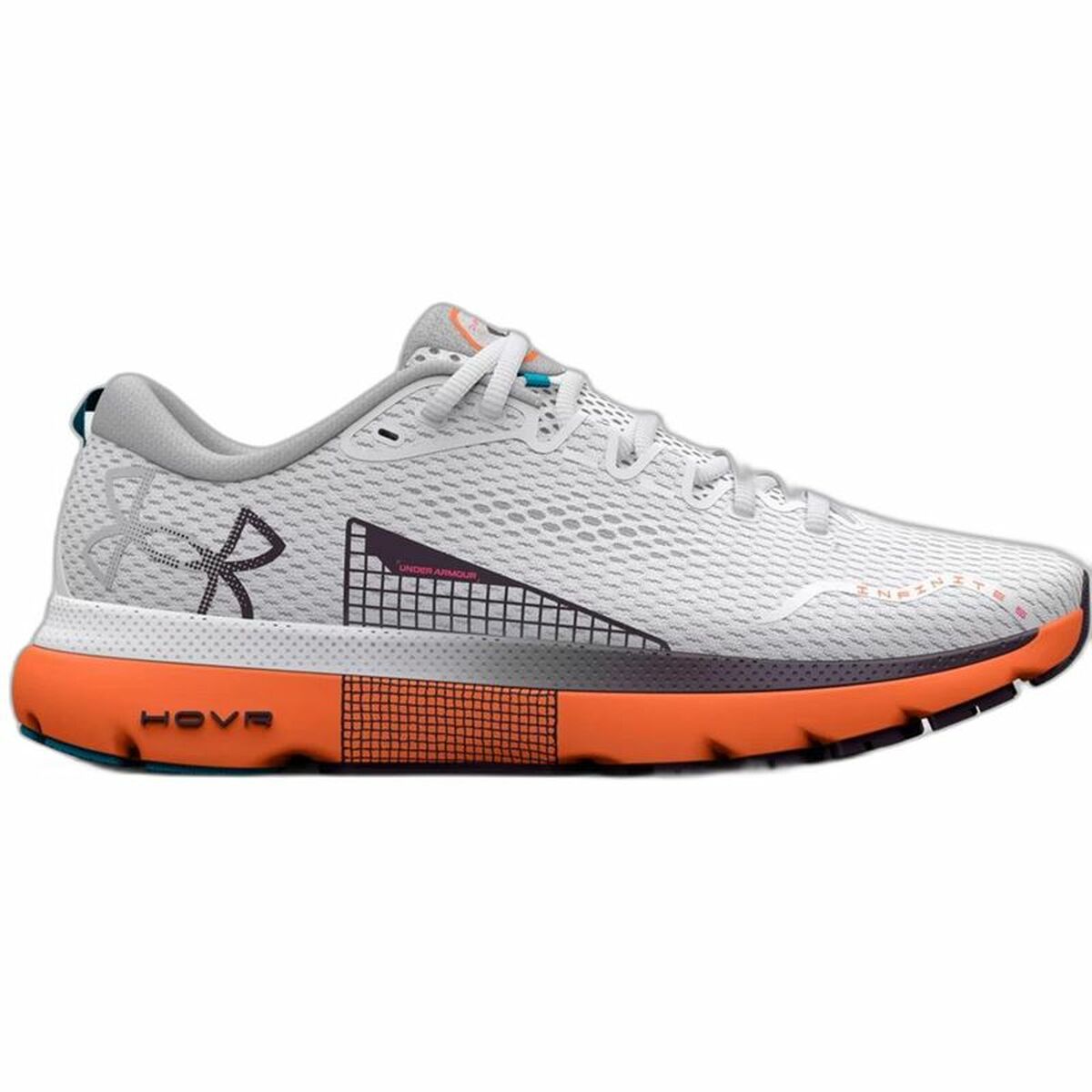 Löparskor, Vuxna Under Armour Hovr Infinite Vit Orange