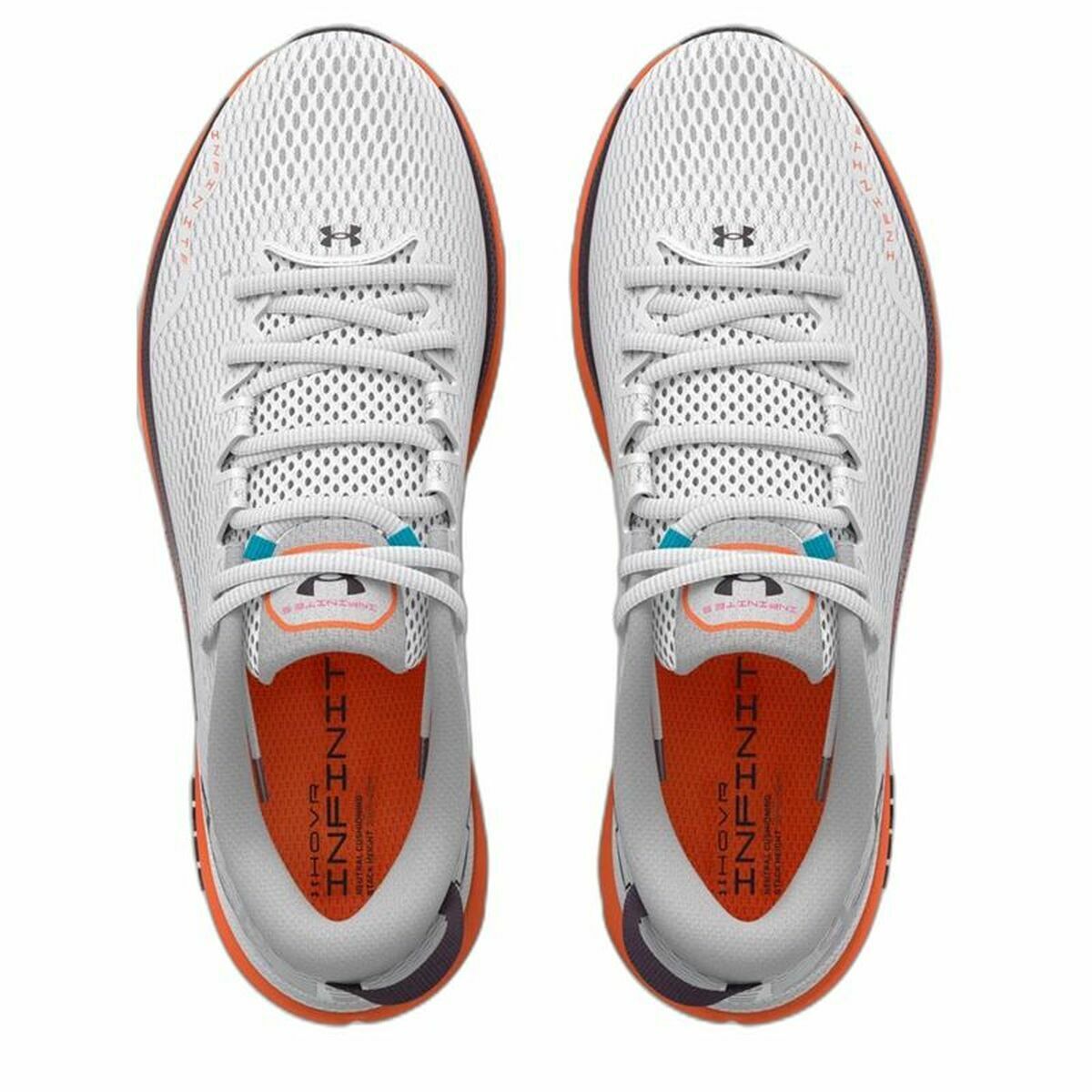 Löparskor, Vuxna Under Armour Hovr Infinite Vit Orange - 8