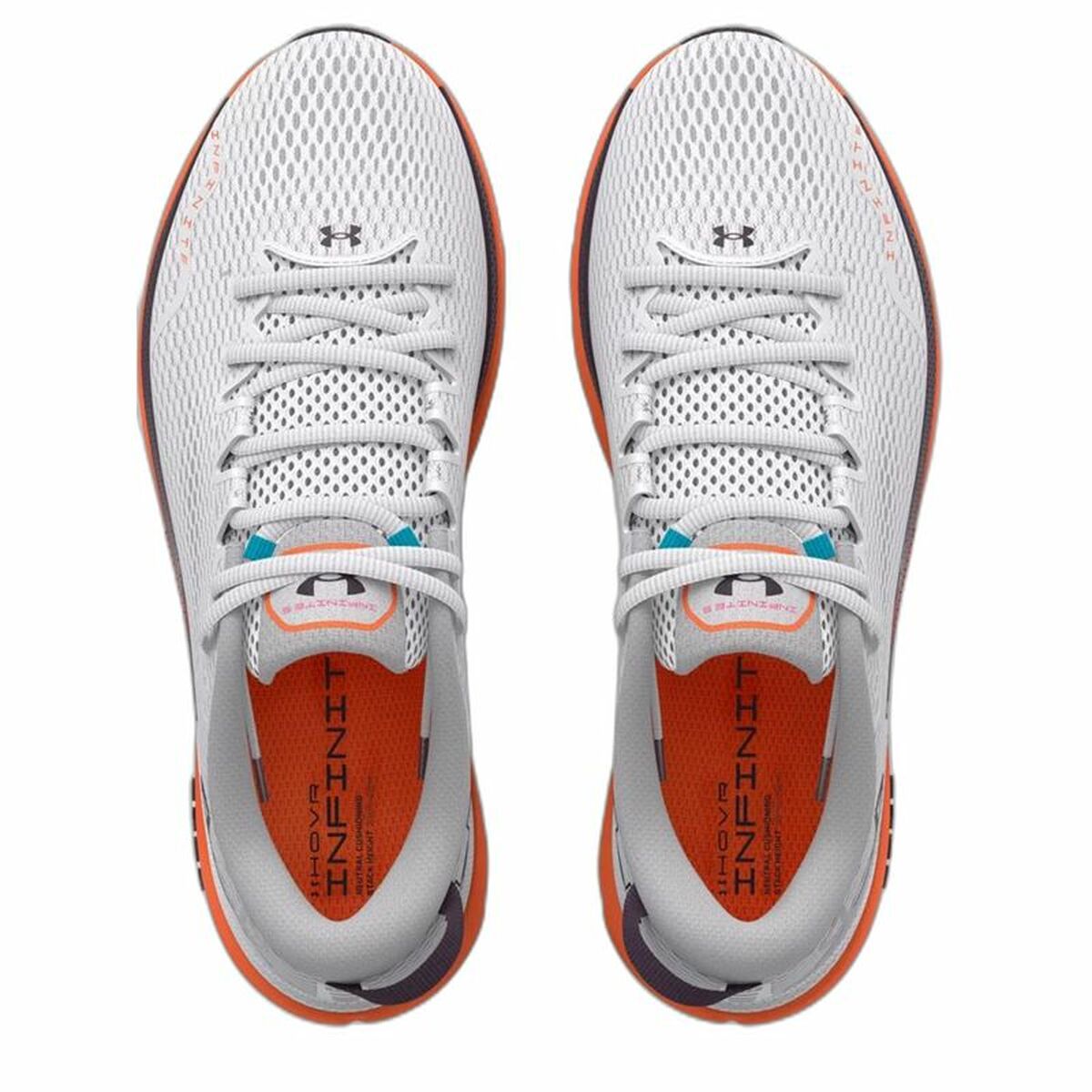 Löparskor, Vuxna Under Armour Hovr Infinite Vit Orange - 5