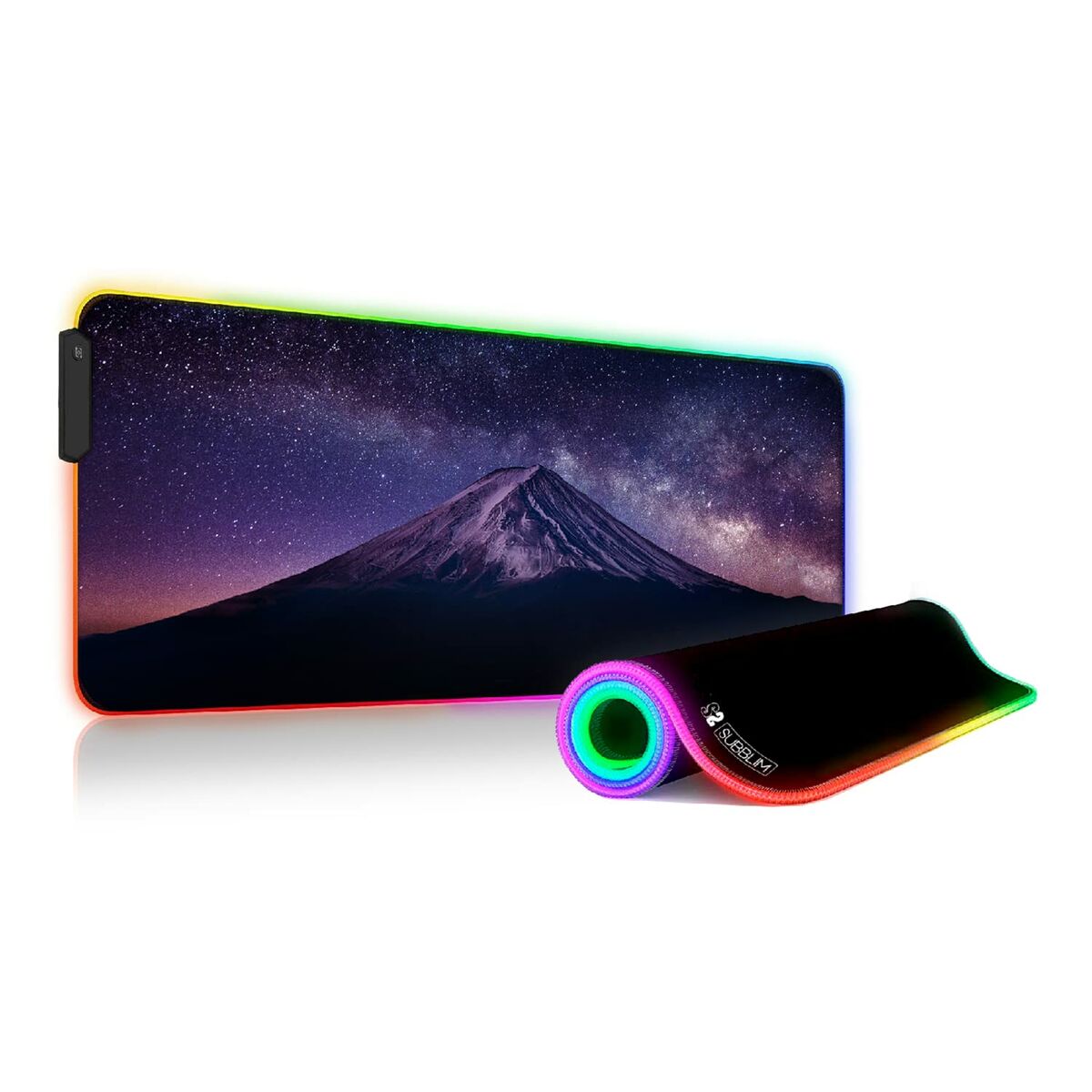Halkfri matta Subblim SUBMP-02RGB11 Svart Multicolour