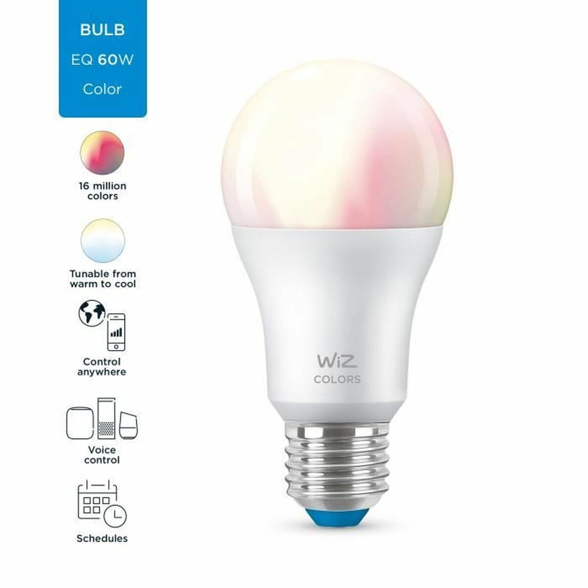LED-lampa Wiz 929003601001 Vit F 60 W E27 806 lm - 5