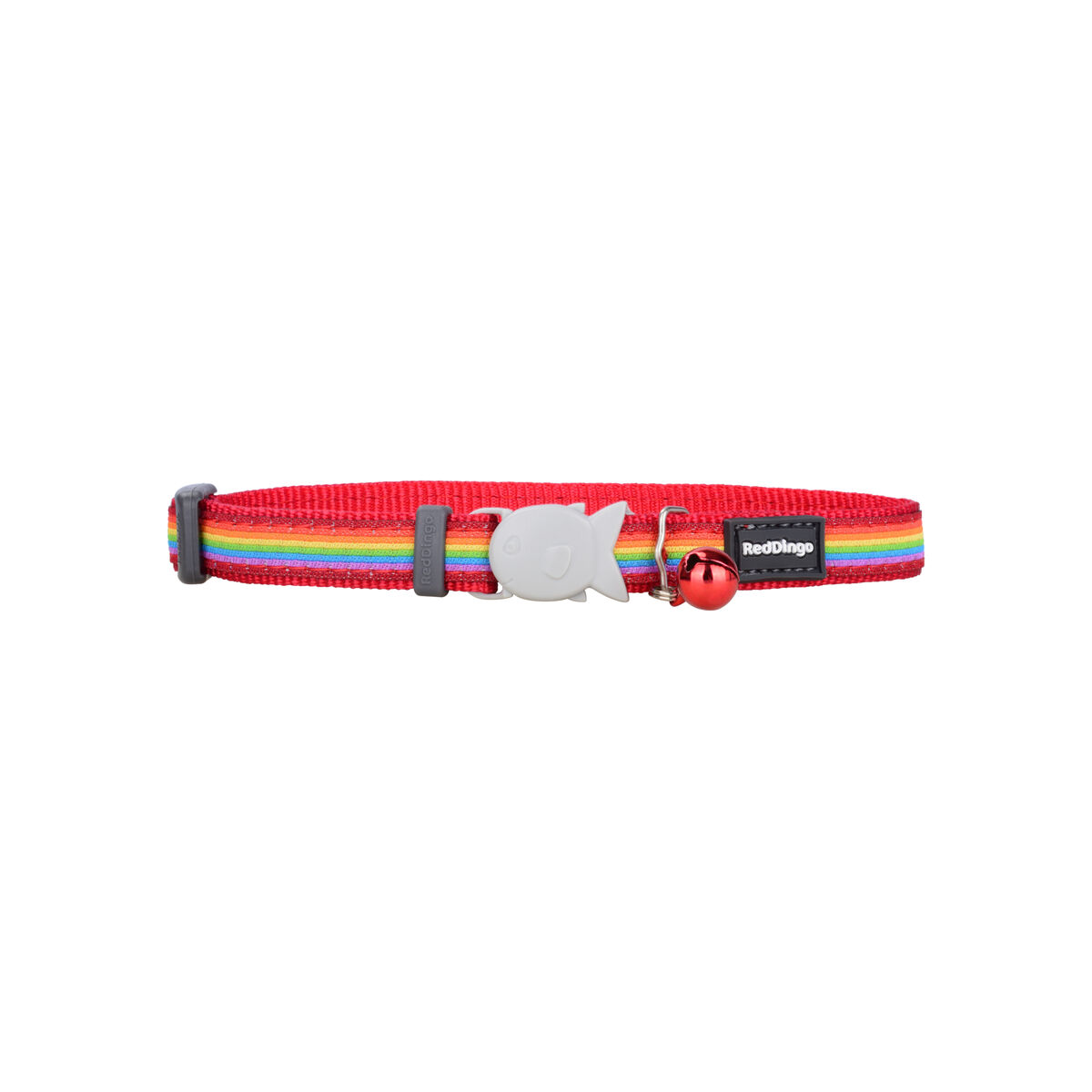 Hundhalsband Red Dingo STYLE RAINBOW 31-47 cm - 2