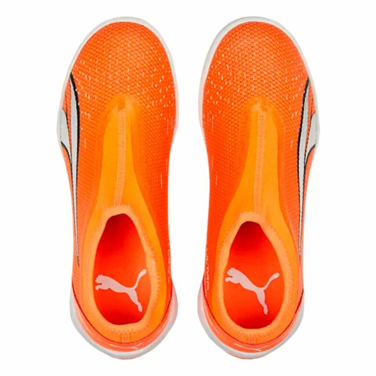 Fotbollsskor för barn Puma Ultra Match Ll It + Orange - 3