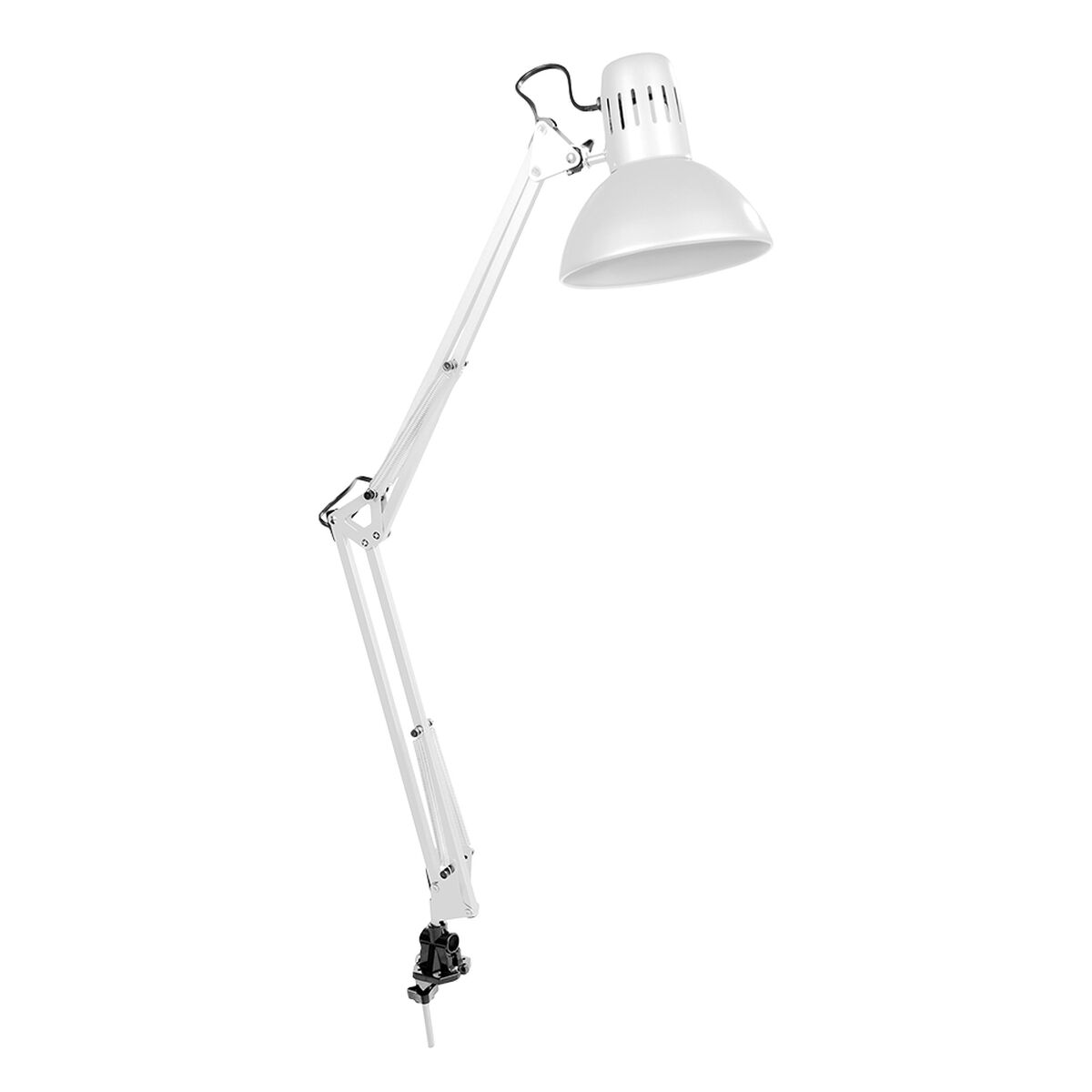 Skrivbordslampa EDM 30080 Melbourne Vit Metall 60 W 24 x 98 cm E27 Flexo/skrivbordslampa - 3