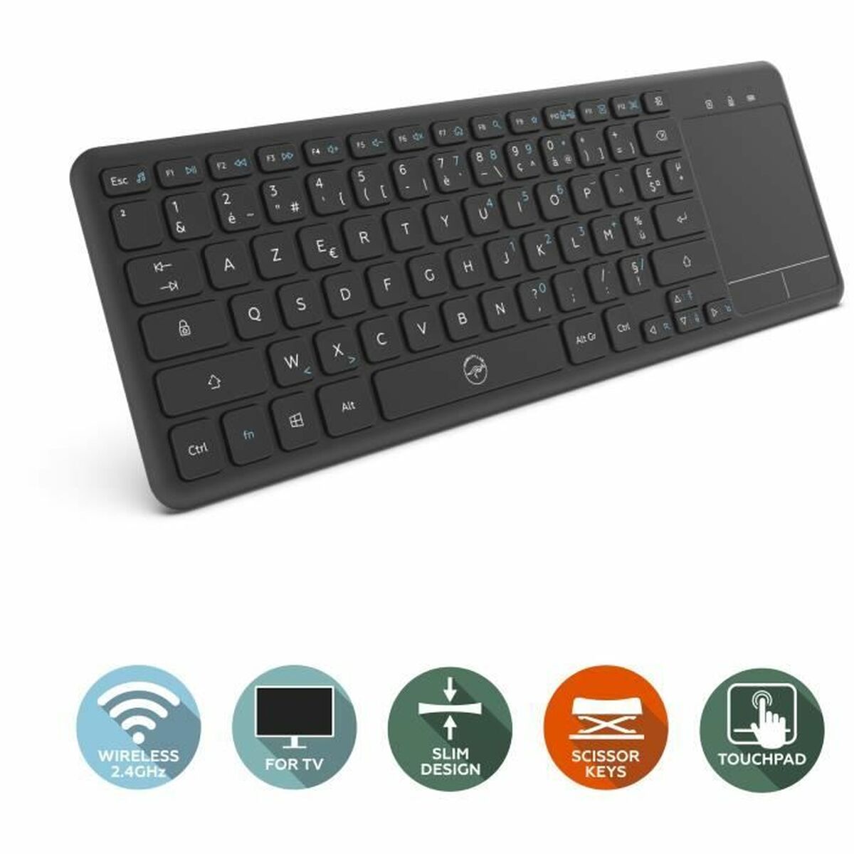 Bluetooth Tangentbord Mobility Lab ML306643 Svart AZERTY - 2