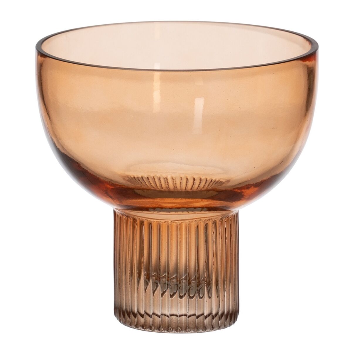 Vas Brun Glas 15 x 15 x 15 cm