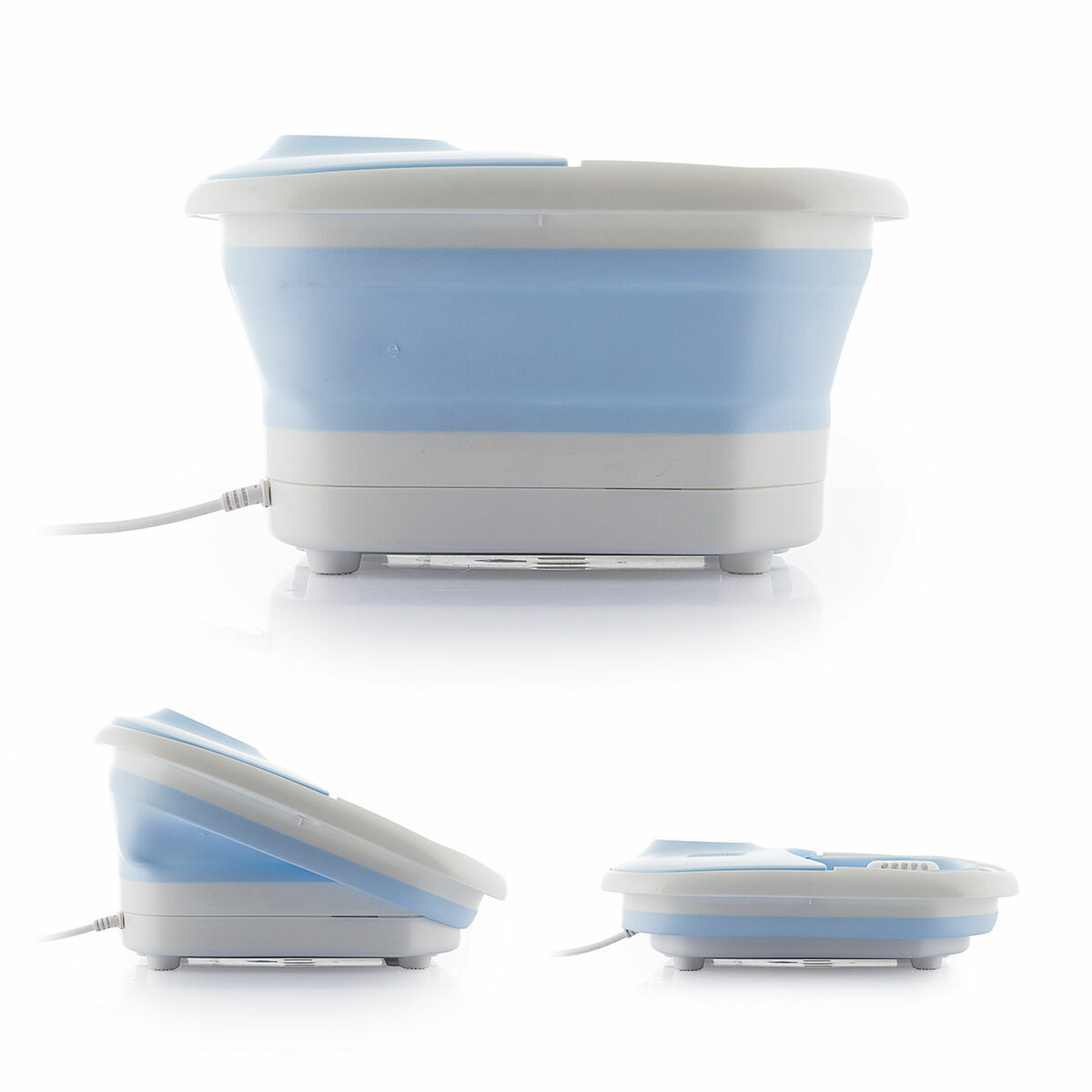 Hopfällbart Fotspa med Rullar och Hydromassage Footopy InnovaGoods - 5