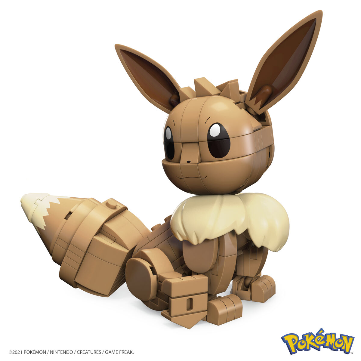 Ledad figur Mega Construx  Eevee Medium + 7 år 215 Delar - 7