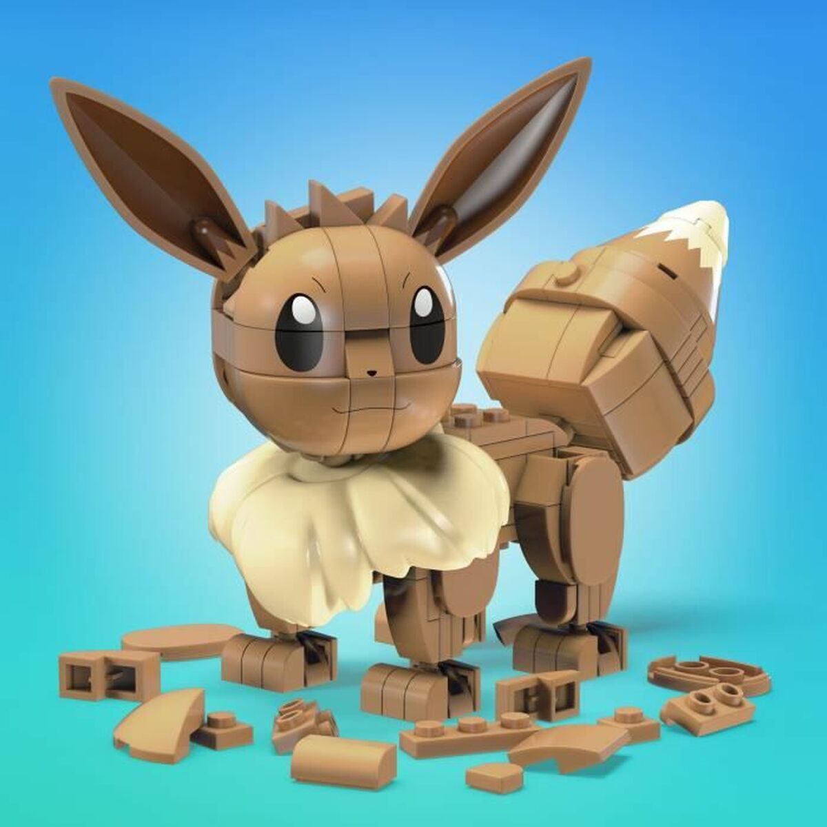 Ledad figur Mega Construx  Eevee Medium + 7 år 215 Delar - 3