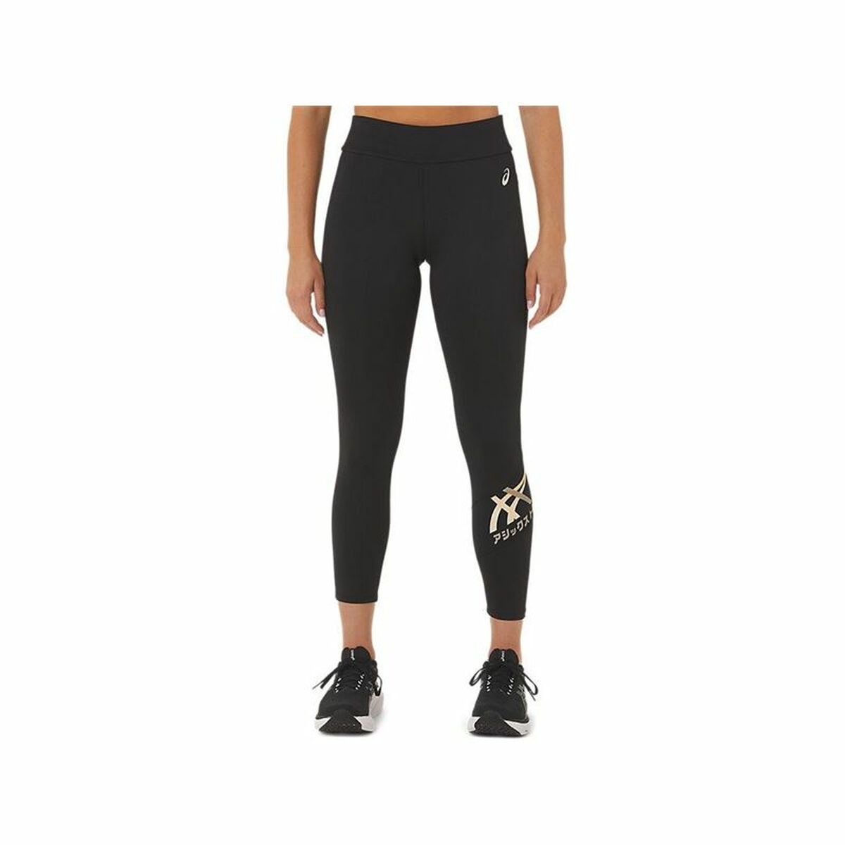 Sport-leggings, Dam Asics Tiger 7/8 Svart - 8