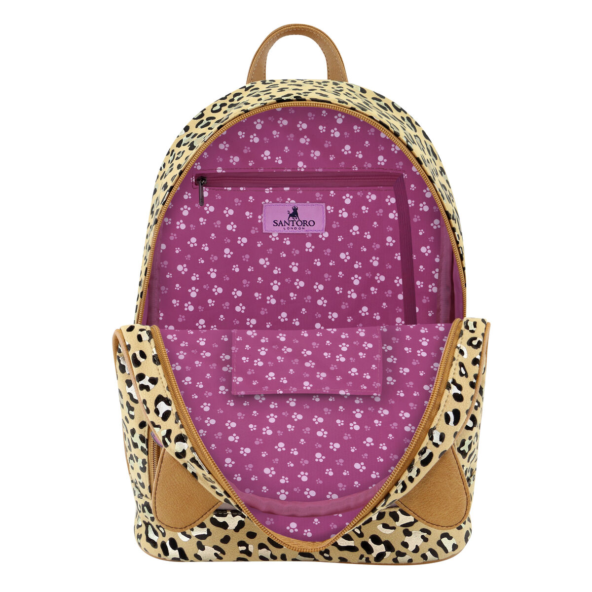 Ryggsäck Casual Gorjuss Leopard (25,5 x 31 x 10 cm) - 6