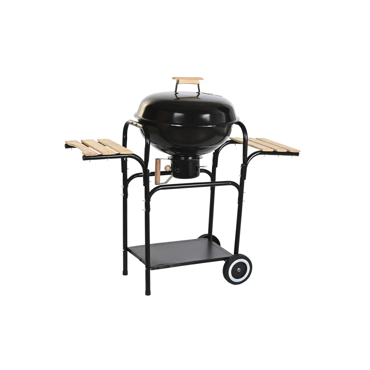 Grill DKD Home Decor Trä Stål (100 x 47 x 95 cm) - 5