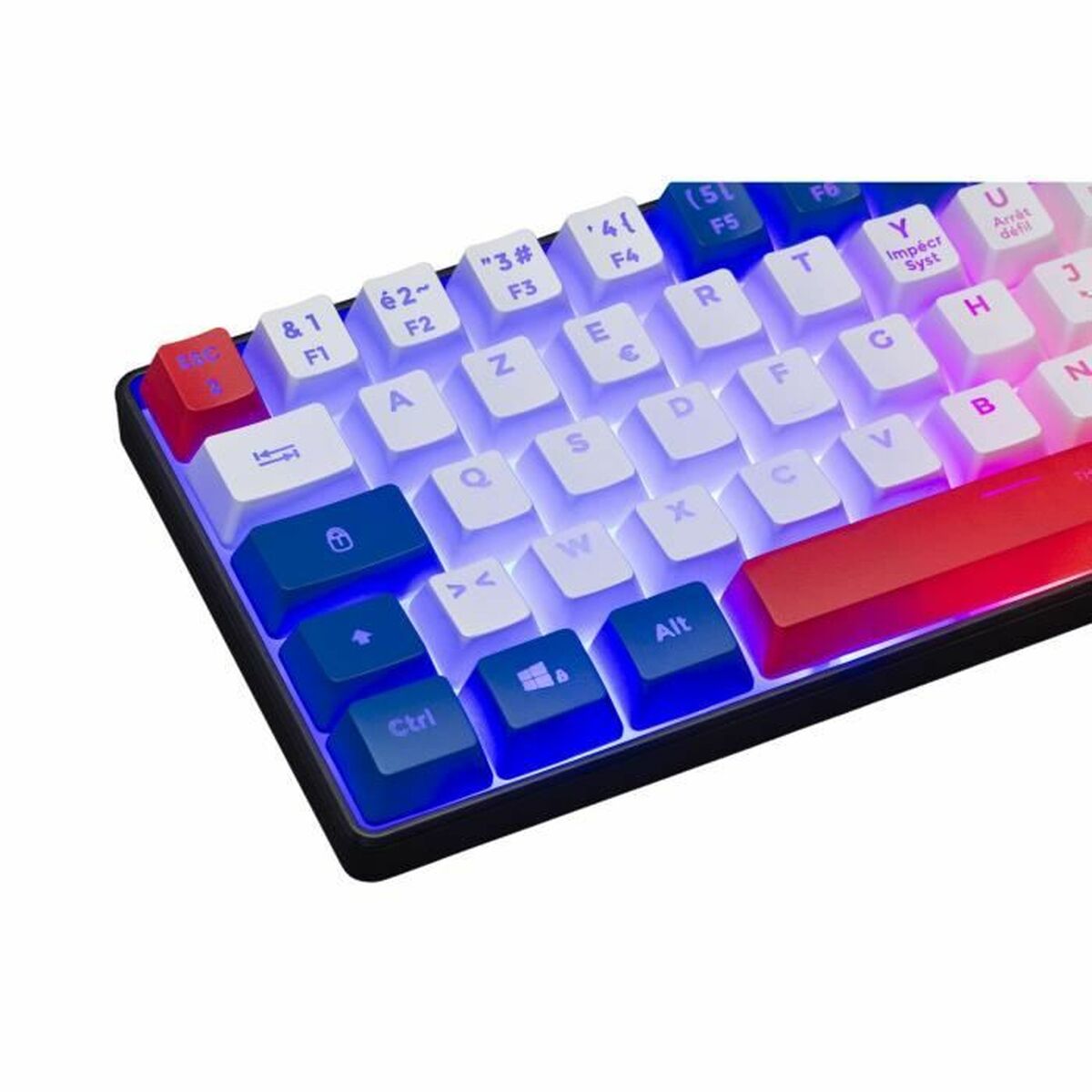 Bluetooth Tangentbord The G-Lab KEYZ-HYDRO-BWR/FR Azerty Franska - 4