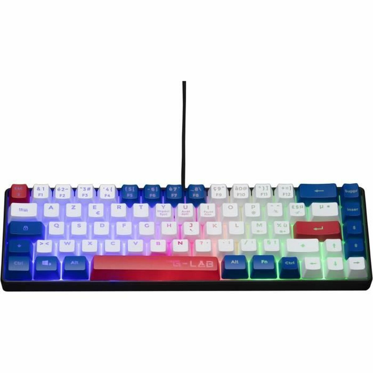 Bluetooth Tangentbord The G-Lab KEYZ-HYDRO-BWR/FR Azerty Franska - 5