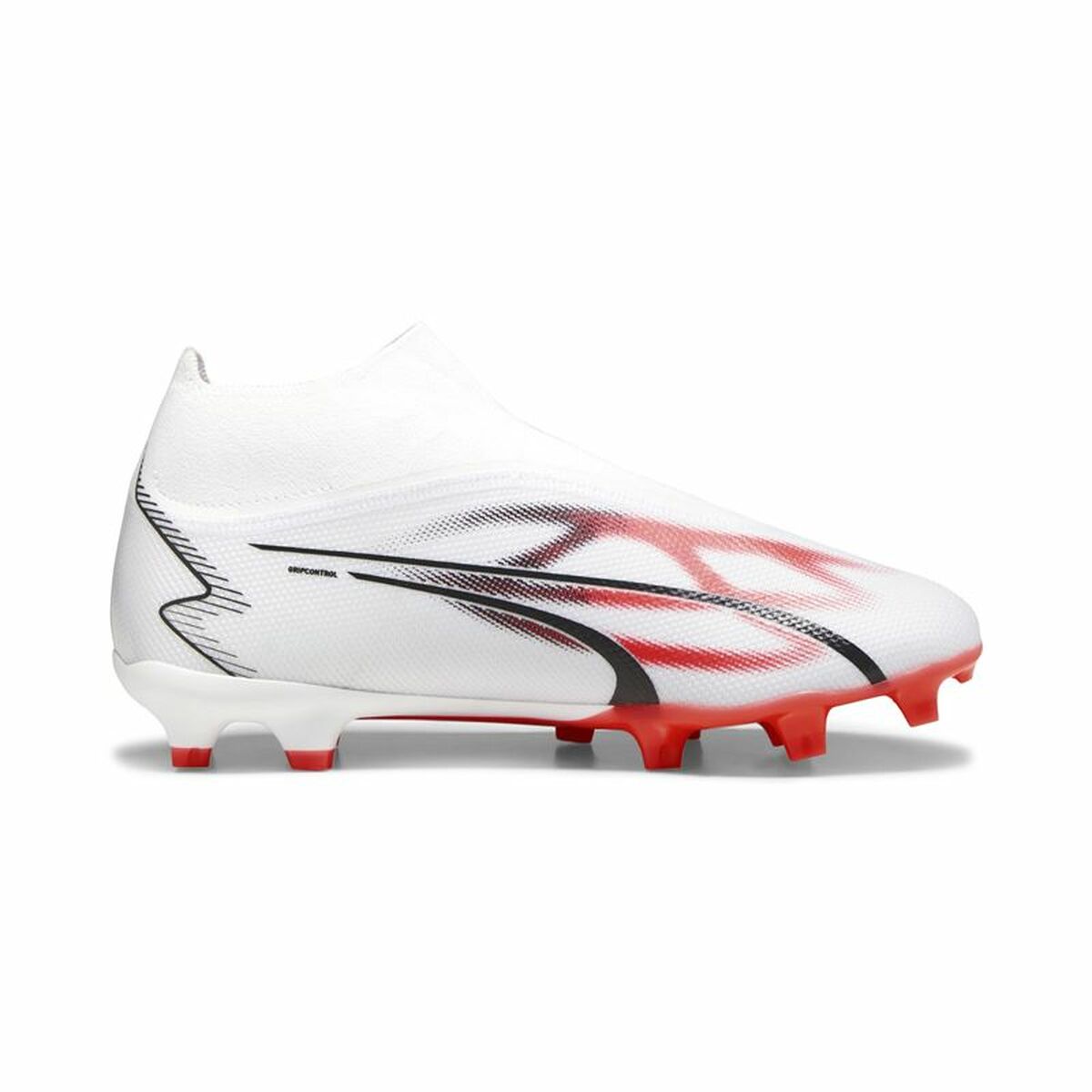 Fotbollsskor för vuxna Puma Ultra Match+ Ll Fg/A  Vit Röd - 5