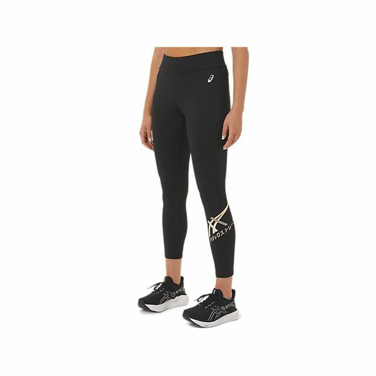 Sport-leggings, Dam Asics Tiger 7/8 Svart - 4
