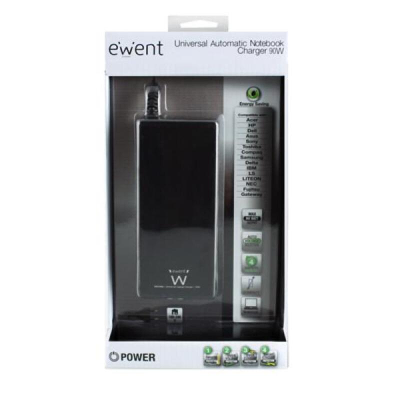 Laddare till Laptop Ewent EW3966 90W 90 W - 4