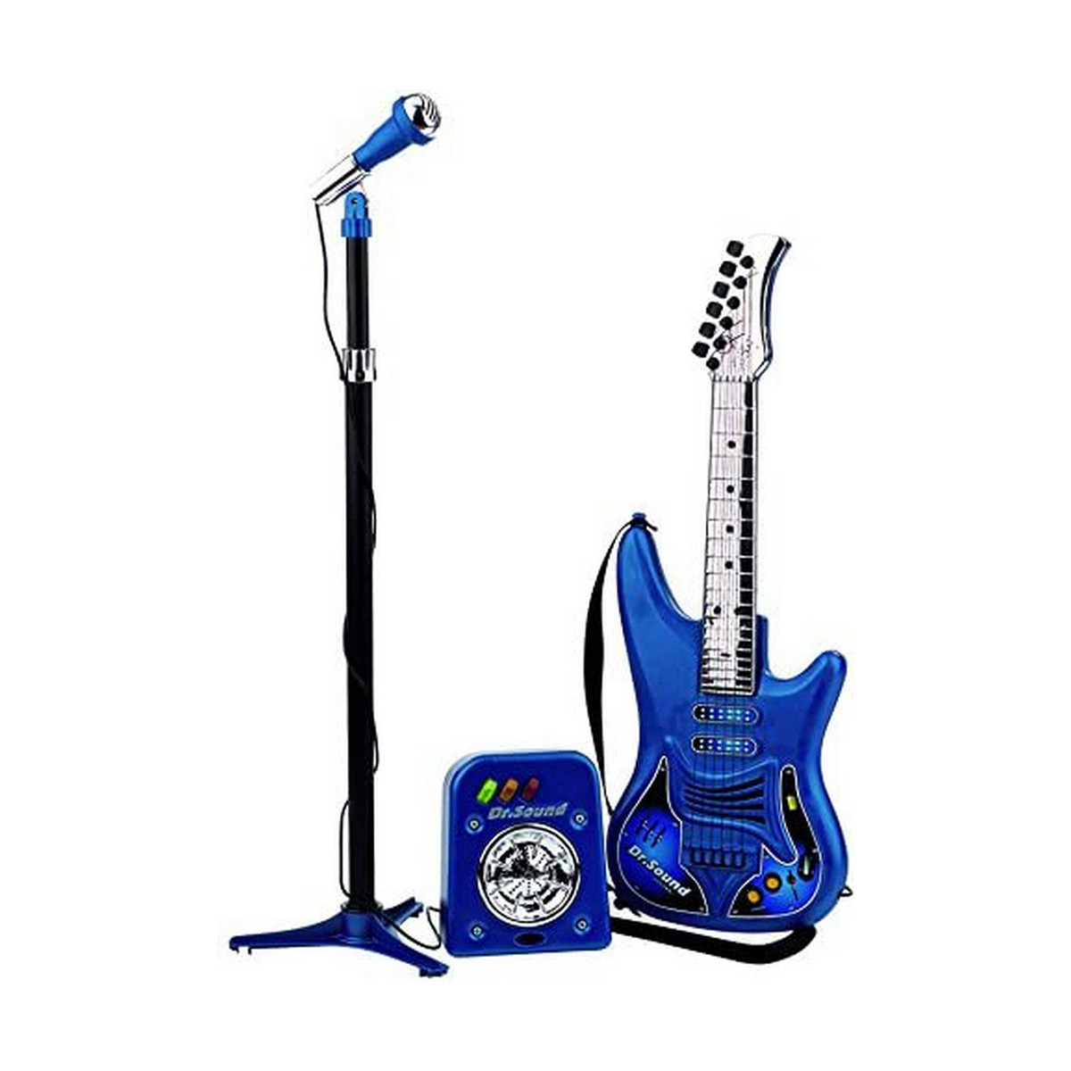 Gitarr för barn Reig Mikrofon Blå - 7