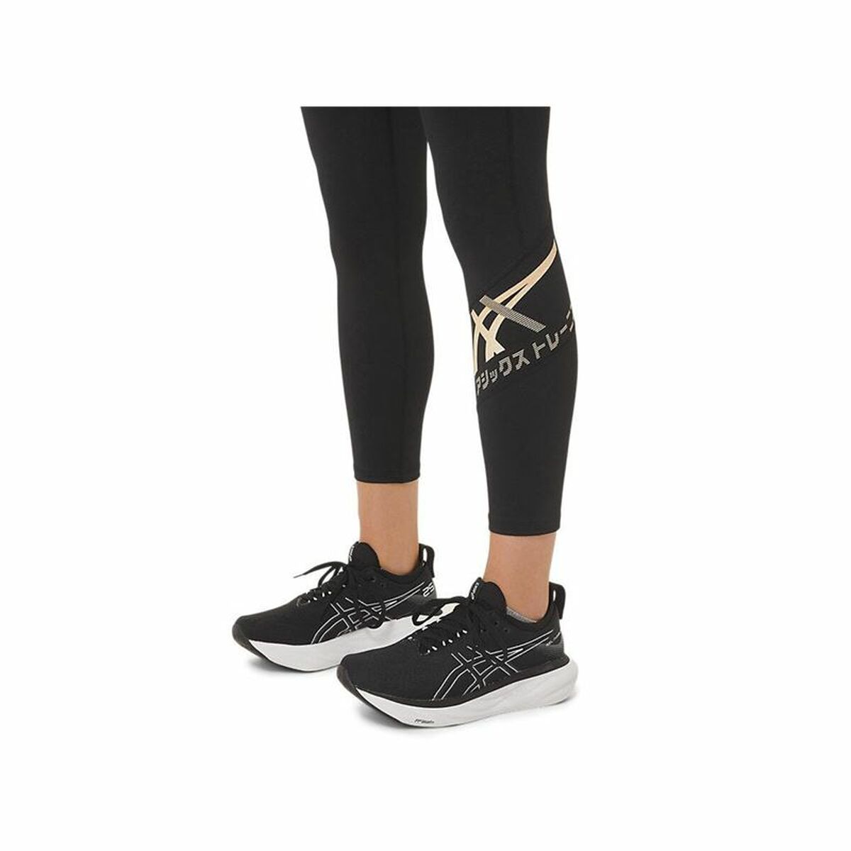 Sport-leggings, Dam Asics Tiger 7/8 Svart - 3