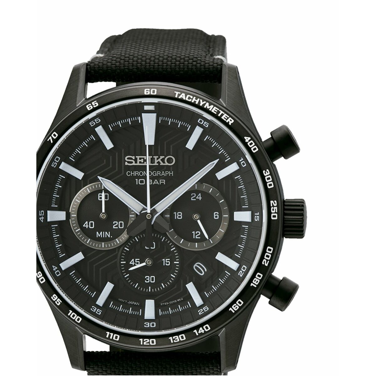 Herrklocka Seiko SSB417P1 Svart - 6