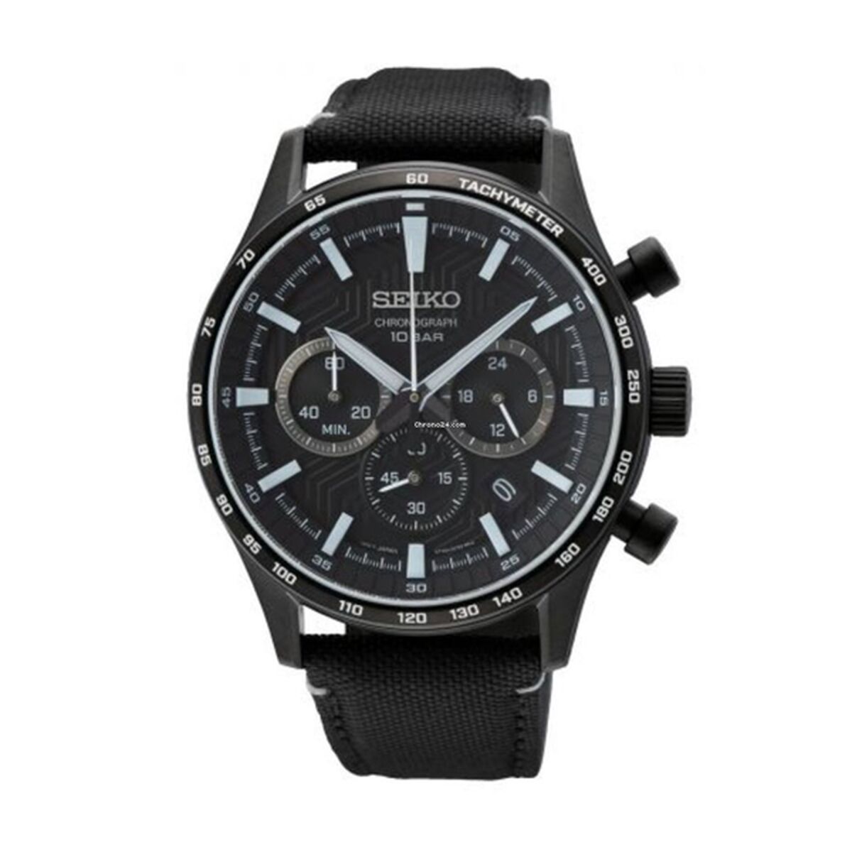 Herrklocka Seiko SSB417P1 Svart - 3