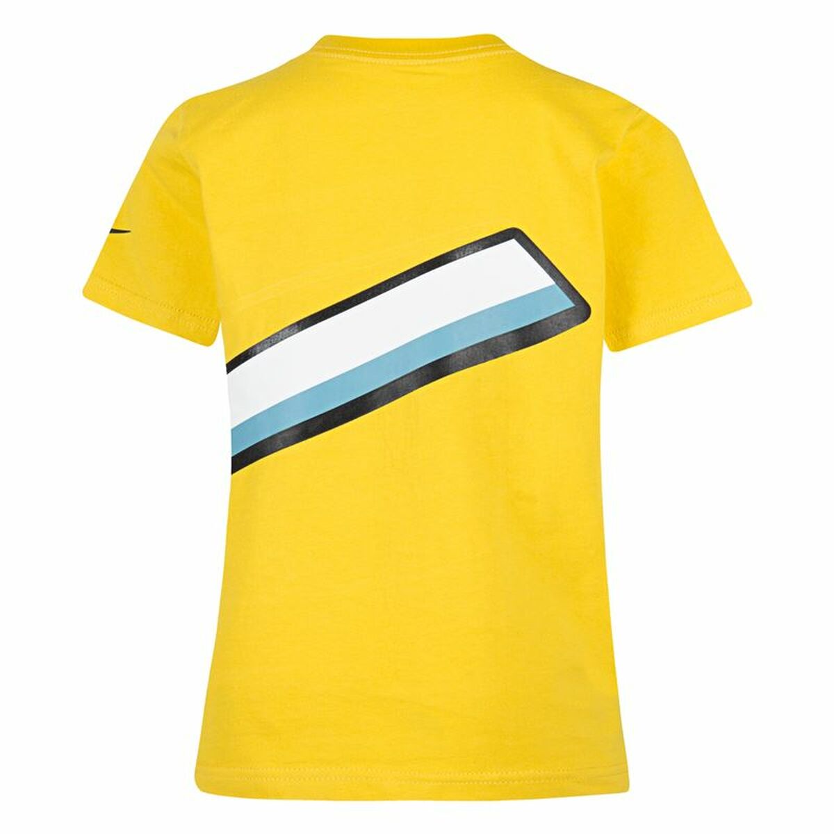T-shirt med kortärm Nike Swoosh Knockou Gul - 2