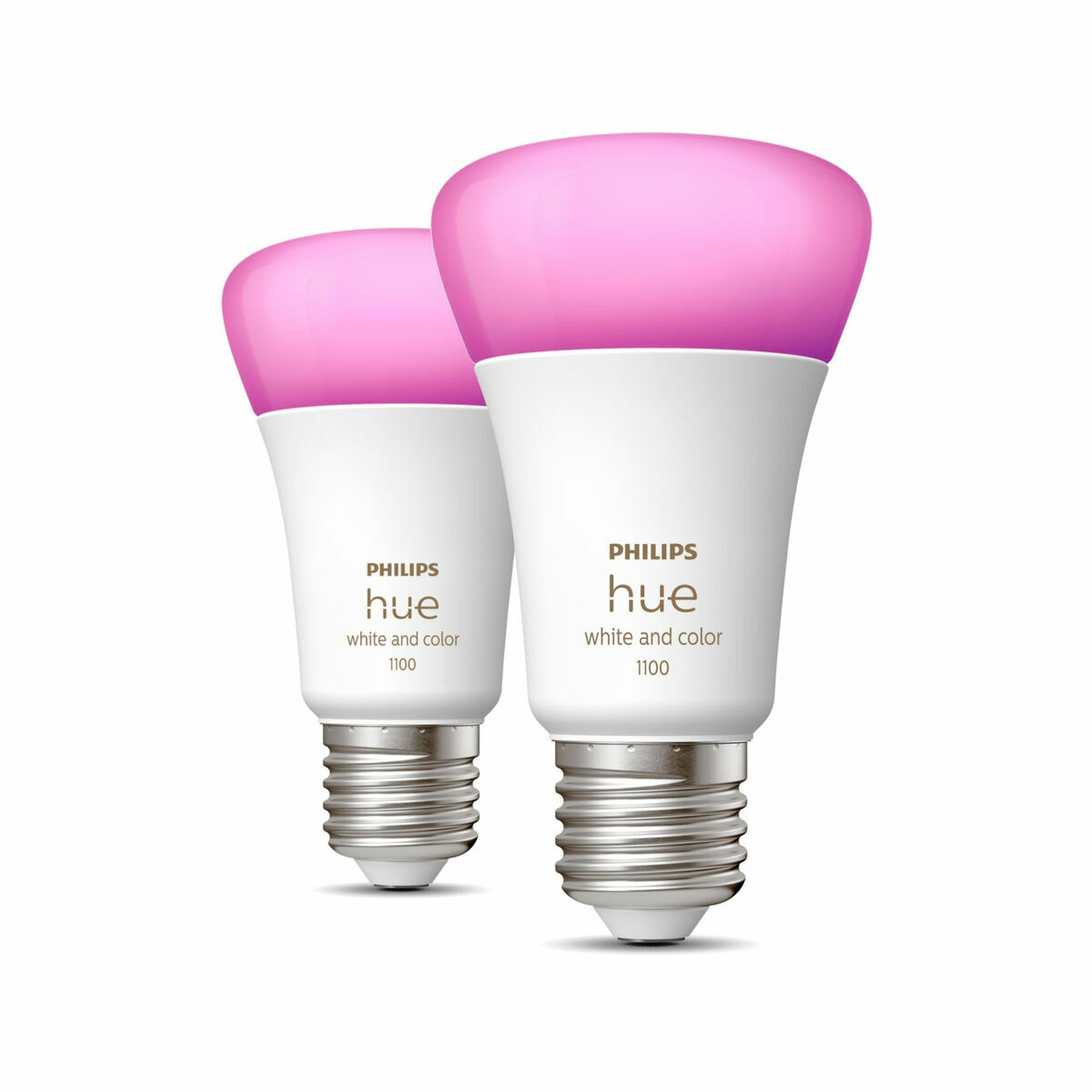 Smart-Lampa Philips Pack de 2 E27 Vit F 9 W E27 806 lm (6500 K) - 3