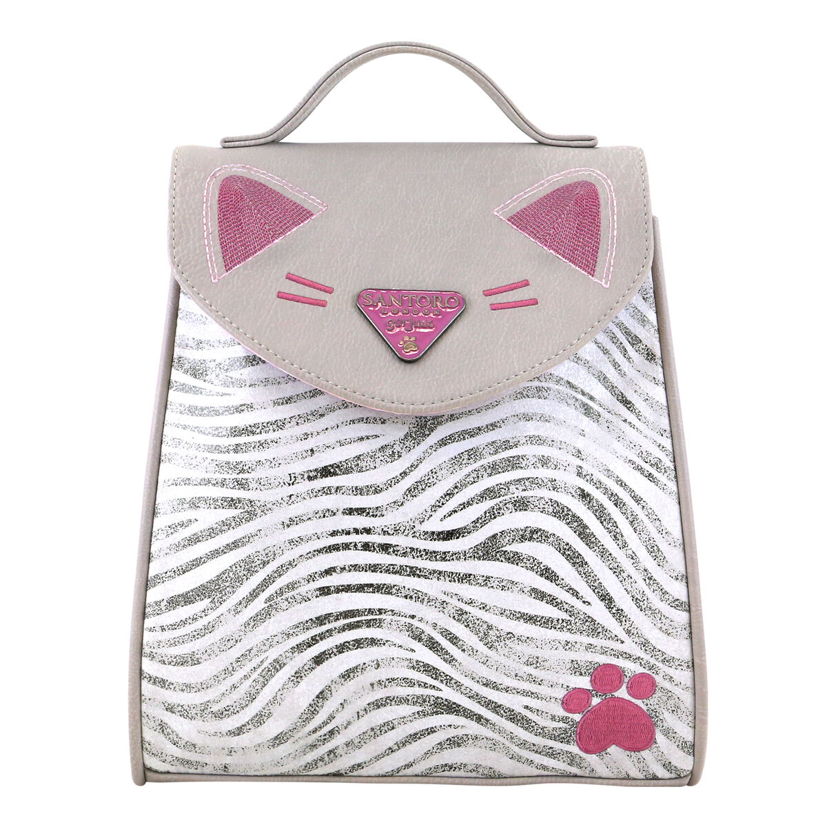Ryggsäck Casual Gorjuss Ruby wild Grå (23 x 11 x 27 cm)