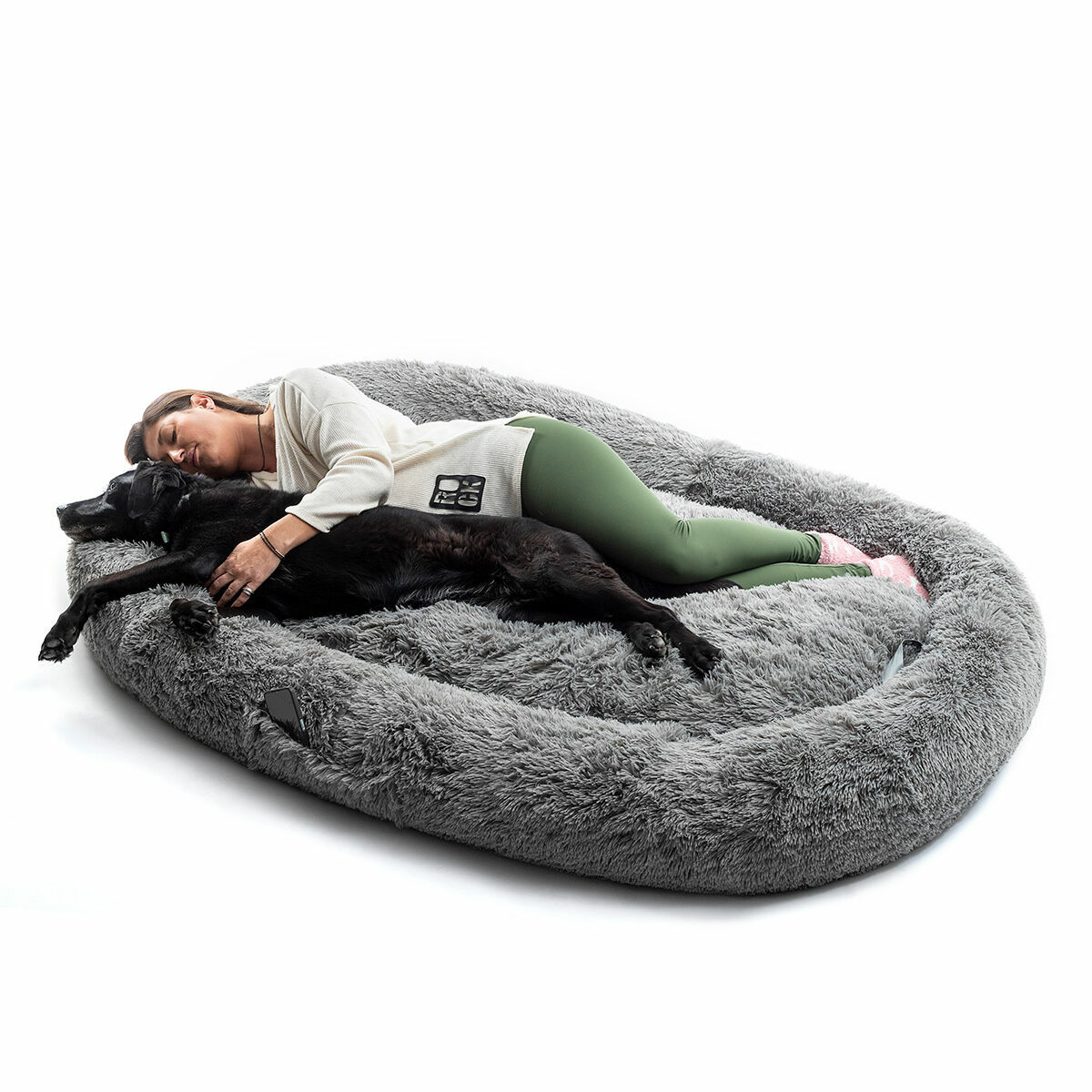 Hundsäng för människor | Human Dog Bed XXL InnovaGoods Grey - 4
